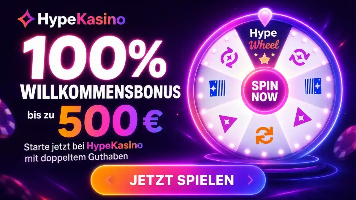 HypeKasino welcome bonus offer
