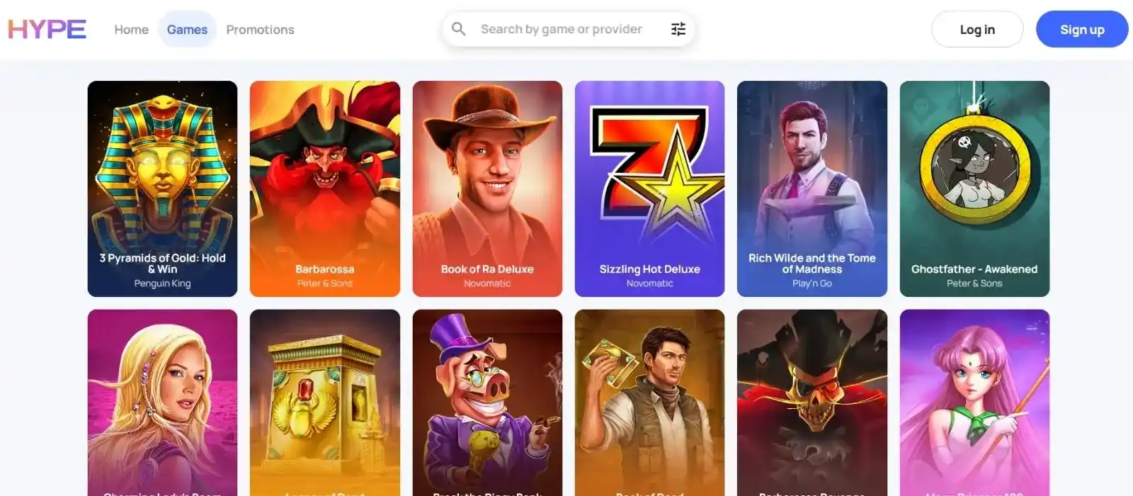 HypeKasino casino review section 3